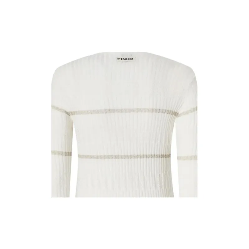 PINKO Crewneck Striped T Shirt-2