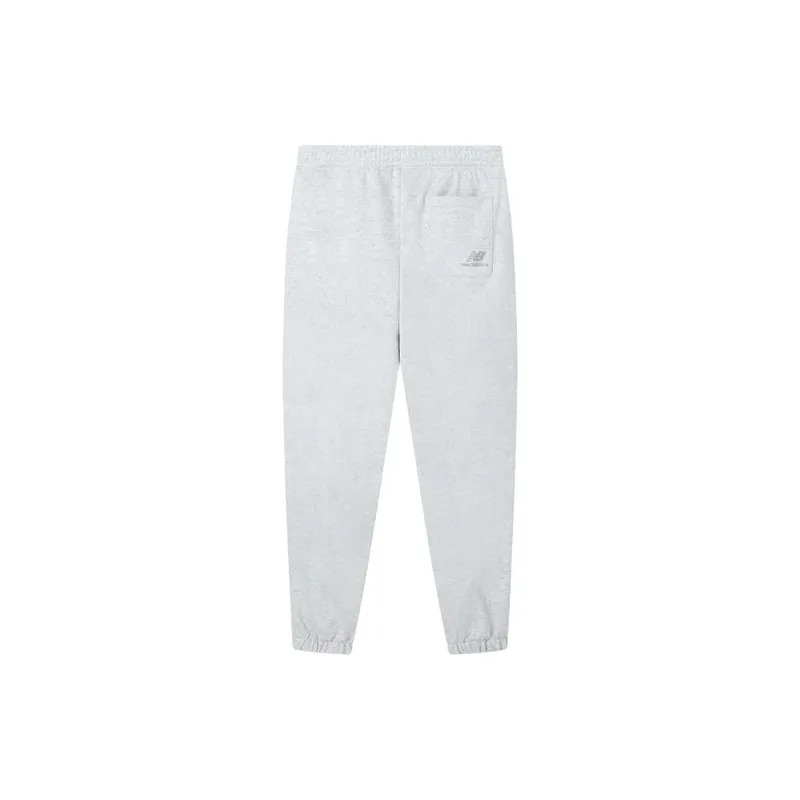 New Balance Knitted Sweatpants Men Light Gray-1
