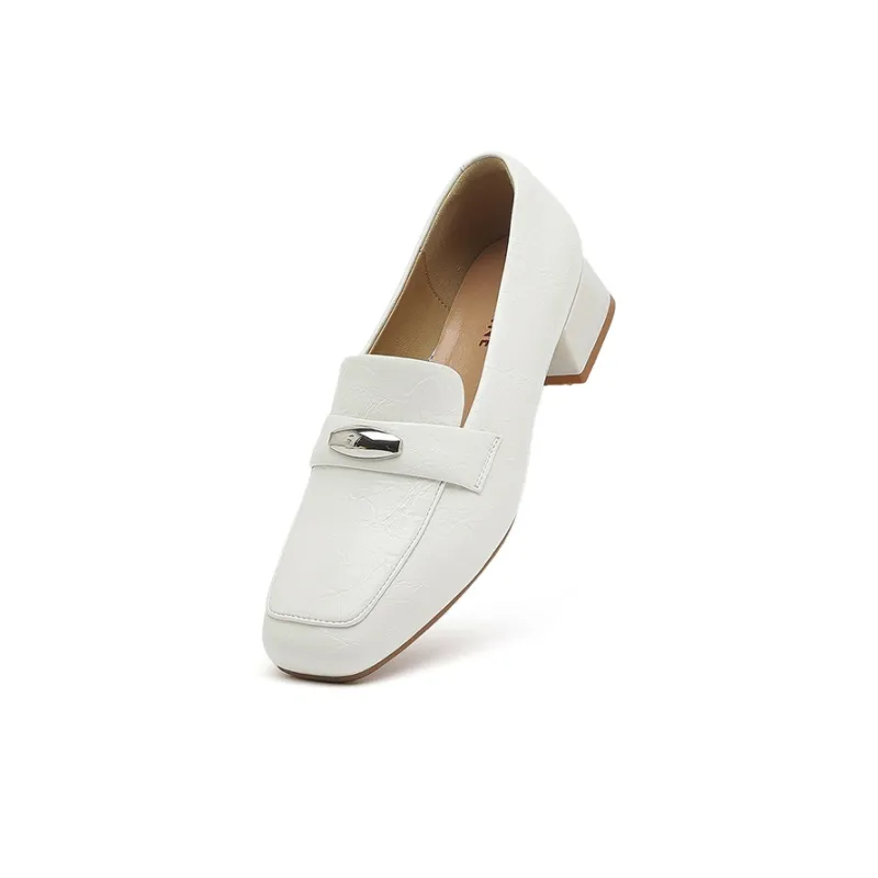 DAPHNE Loafers Women's Black/Beige-10