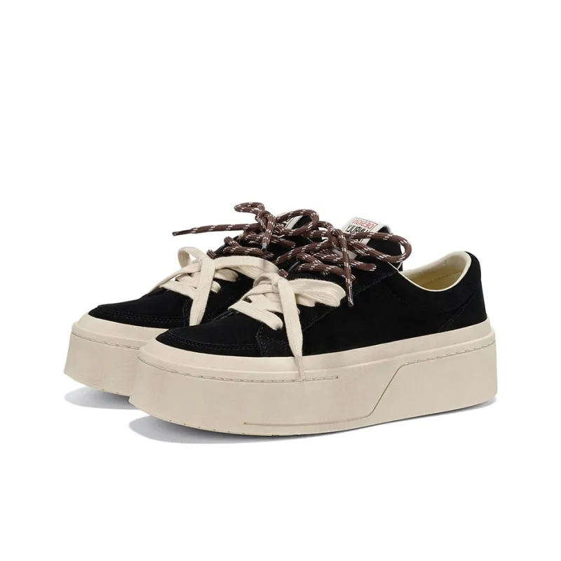 GG-CC Slip-Resistant Cushioning Wear-Resistant Height Increasing Low-Top Skateboard Shoes Women's-14