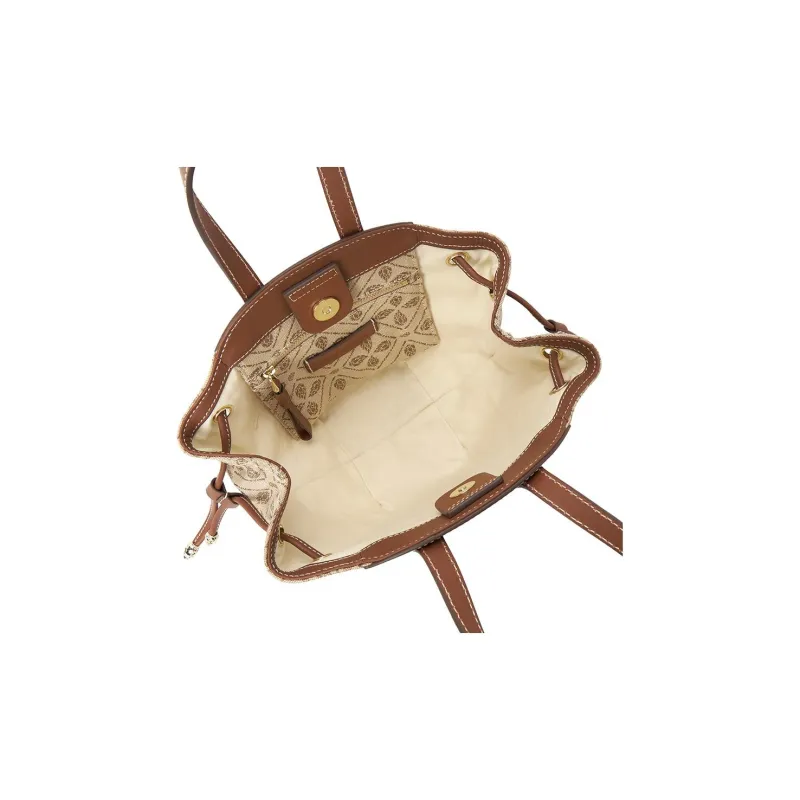 HELEN KAMINSKI Cow Leather Handbag Women's Khaki & Brown-3