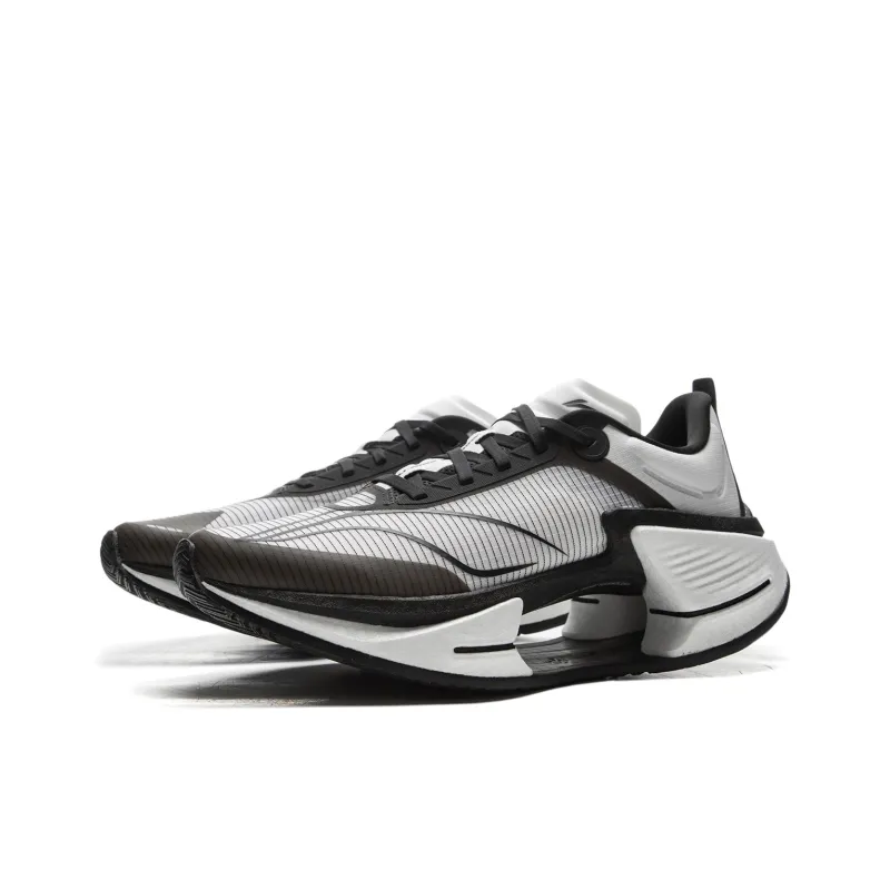 LiNing Shadow 3 ESSENTIAL Low Top Running Shoes Men's White Black-2