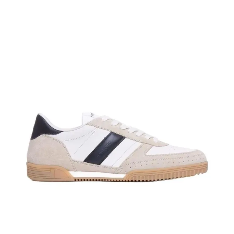 TF Low-Top Skateboard Shoes Men's Beige-1