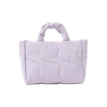 Beams Nylon Tote Bag, Shopping Bag, Shoulder Bag, Handbag Women's Purple