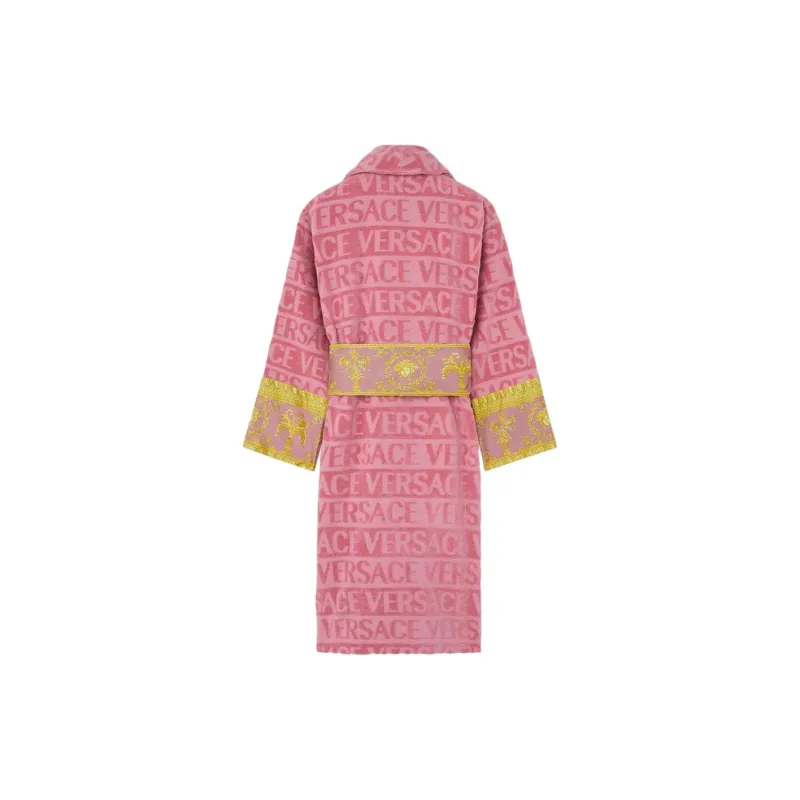 FANSIZHE Bath Robes Unisex Pink-1