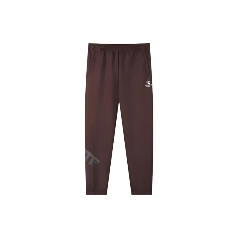 361° Life Collection Knitted Sweatpants Men's Dark Tea Brown-0