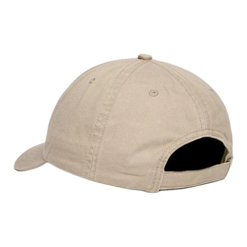 New Balance Cotton Fabric Baseball Caps Unisex Beige Yellow-2