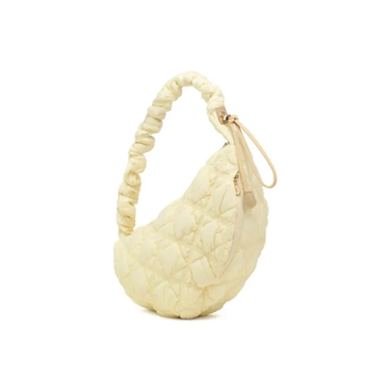 CARLYN Nylon Crossbody Bag, Shoulder Bag Women's Beige Yellow-2
