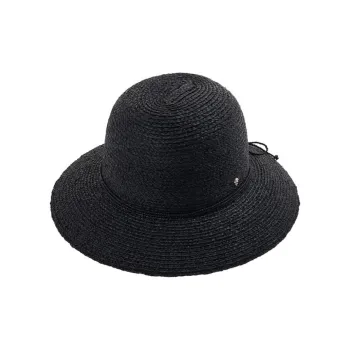 HELEN KAMINSKI Raffia Bucket Hats Women's Black