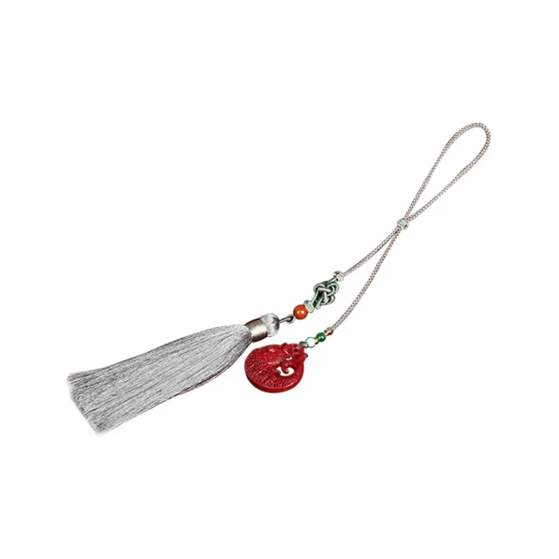 Yutang Reconstructed Cinnabar Pendants Unisex-0