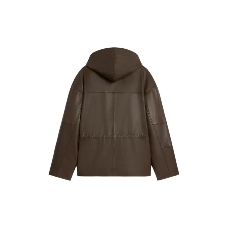 CELINE Parka In Soft Lambskin-1