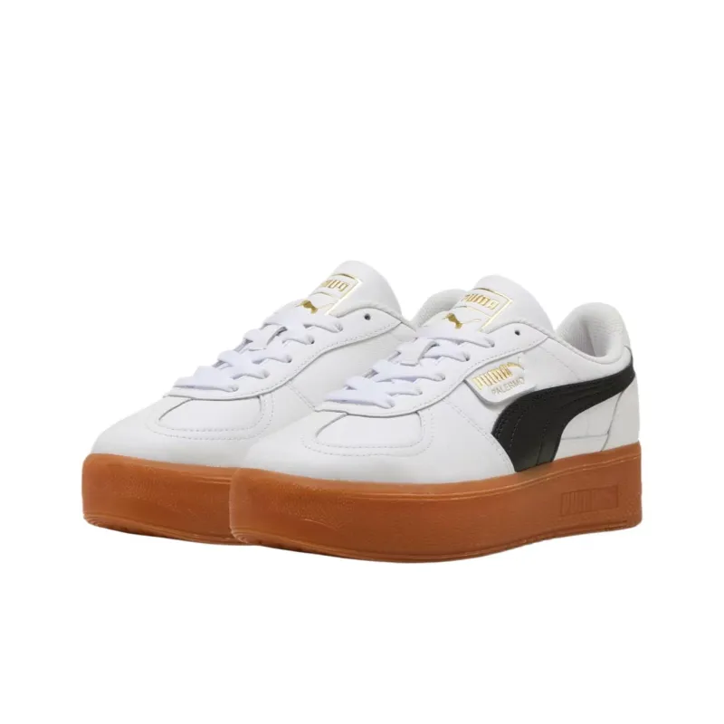 PUMA Palermo Slip Resistant Low Top Training Shoes Women's White-2
