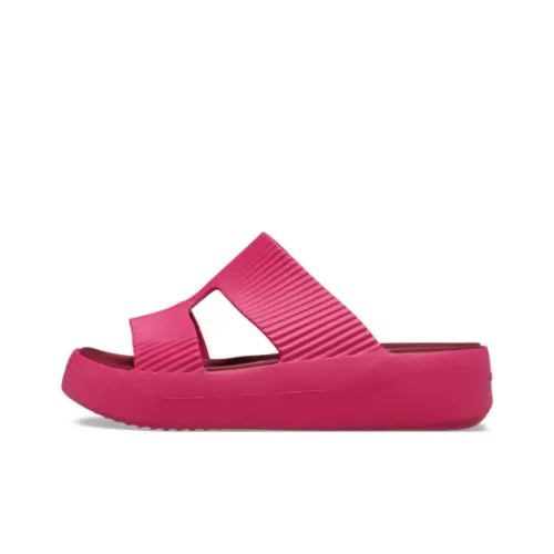 Crocs Abrasion Resistant Slide Slippers Women's Pink