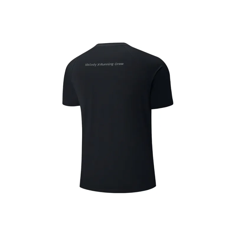 XTEP T Shirts Men Jet Black-1