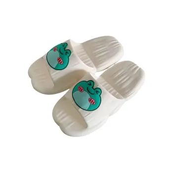 Thin Strips Slippers Women's, White