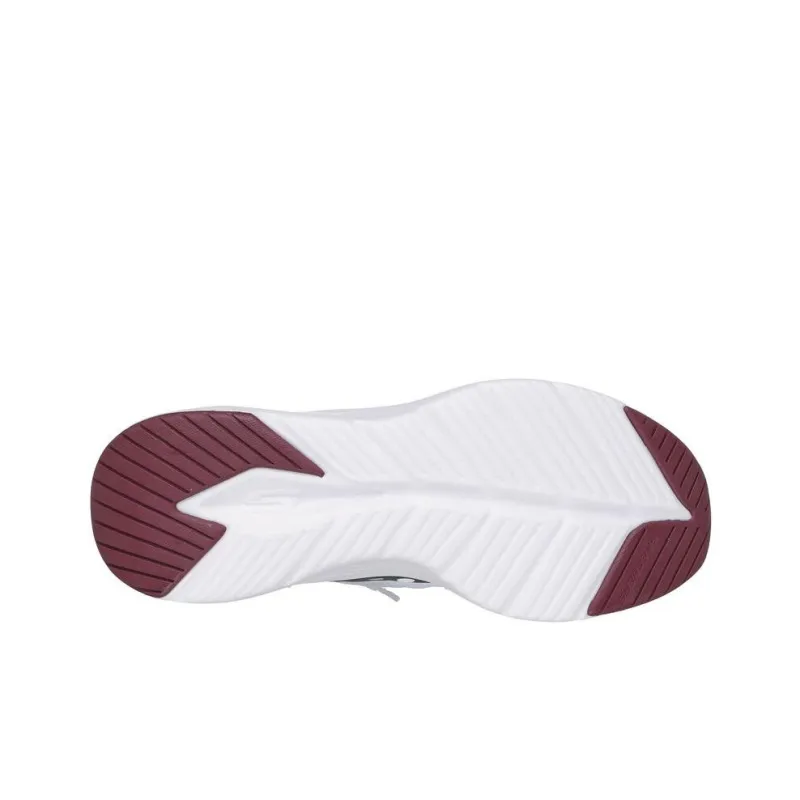Skechers SPORT MENS Abrasion Resistant Lightweight Slip Resistant Low Top Running Shoes Men's White Red-3