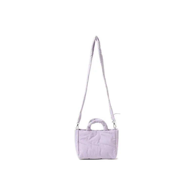 Beams Nylon Tote Bag, Shopping Bag, Shoulder Bag, Handbag Women's Purple-2