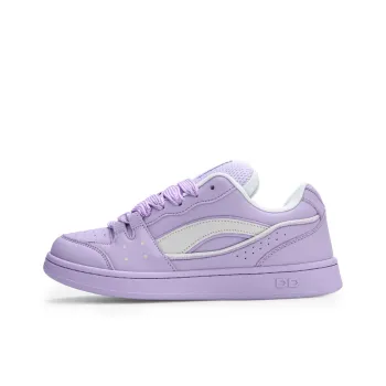 GLO BULL Skateboard Shoes Unisex Low Top Purple Rice