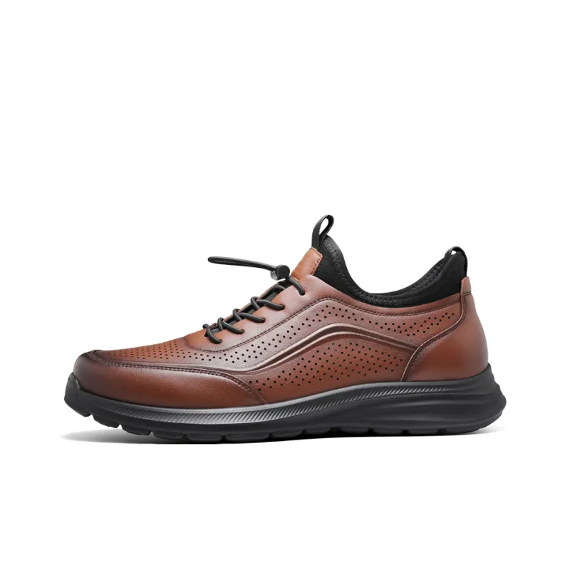 CARTELO Casual Leather Shoes Men's-5