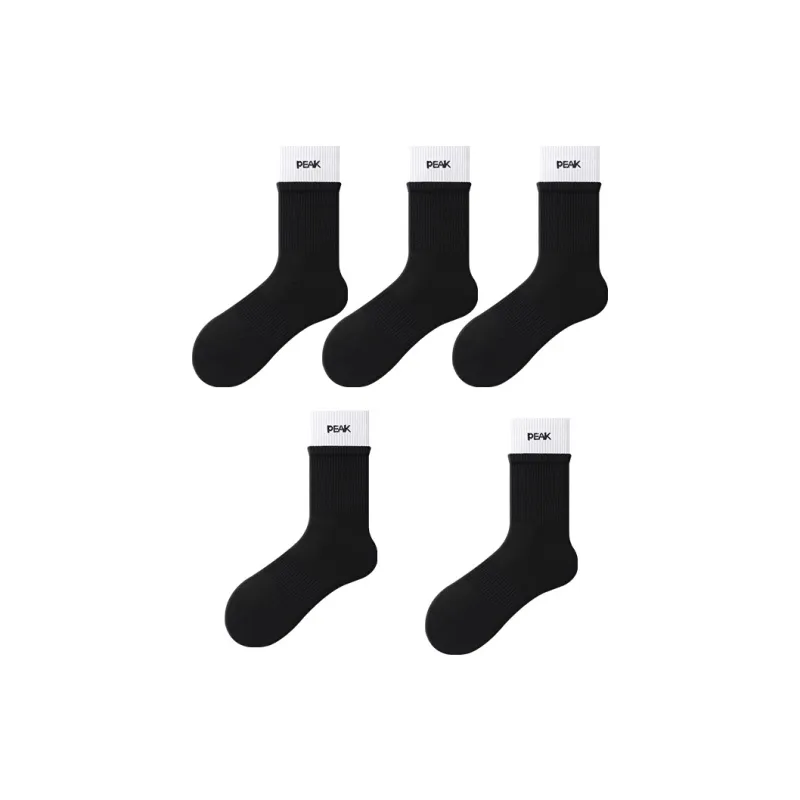 PEAK Knee High Socks Unisex Combo Set-42