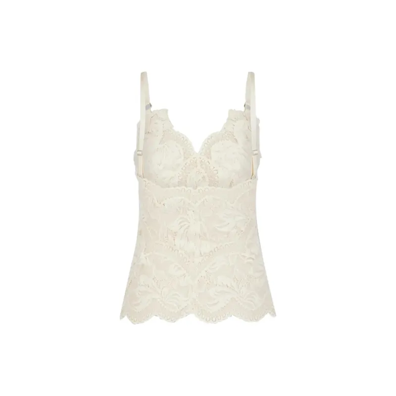 Paco Rabanne SS25 Tank Tops Women's Ivory White-1