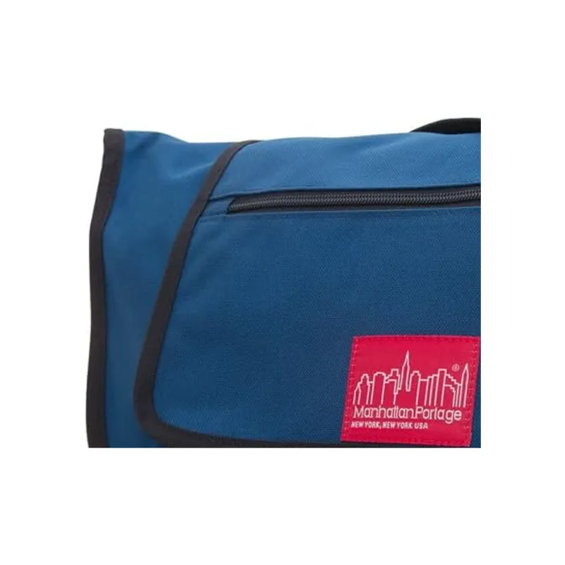 Manhattan Portage CORDURA Classic Fabric Messenger Bag Crossbody Bag Shoulder Bag Unisex Marine Blue-4