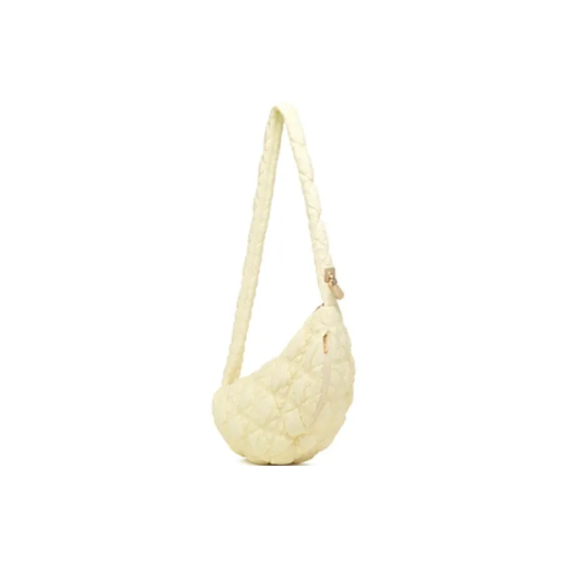 CARLYN Nylon Crossbody Bag, Shoulder Bag Women's Beige Yellow-1