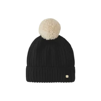 HELEN KAMINSKI Wool, Cashmere, Knitted Fabric Beanies Unisex Black