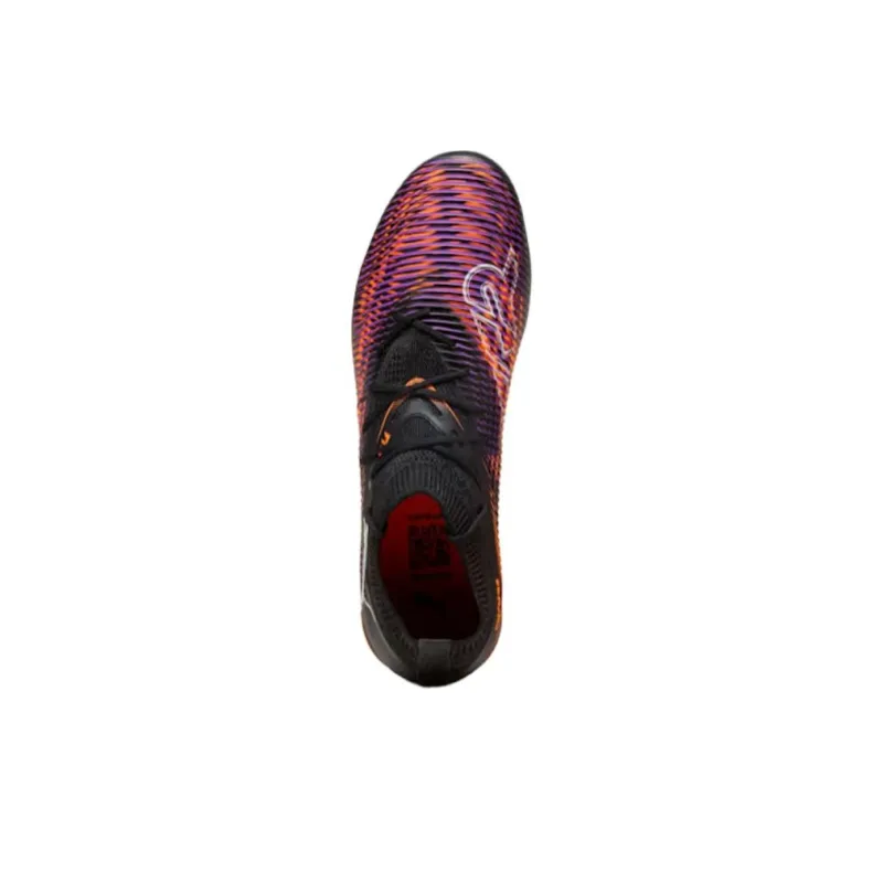 PUMA FUTURE 8 Anti Slip Wear Resistant Soccer Shoes Men's Black Purple-2