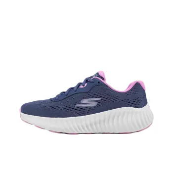 Skechers Women's GO Series Anti Slip Wear Resistant Low Top Casual Running Shoes Women's Blue Purple