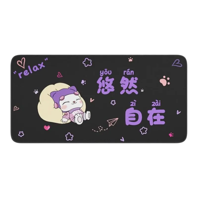 BOW Lycra Fabric+High-Quality Rubber Meowth Baby Mouse Pads-1