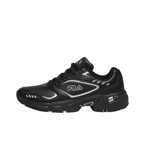 FILA Anti-Slip Wear-Resistant Low-Top Casual Shoes Unisex Black