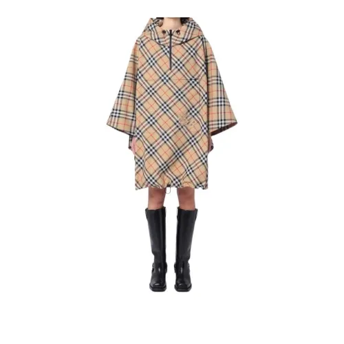 Burberry Cloaks Women's Light Brown