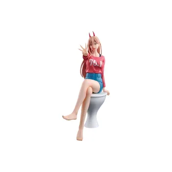 BANPRESTO Chainsaw Man Chainsaw Man Pava Blood Demon Sitting Pose Set Bonus Gifts