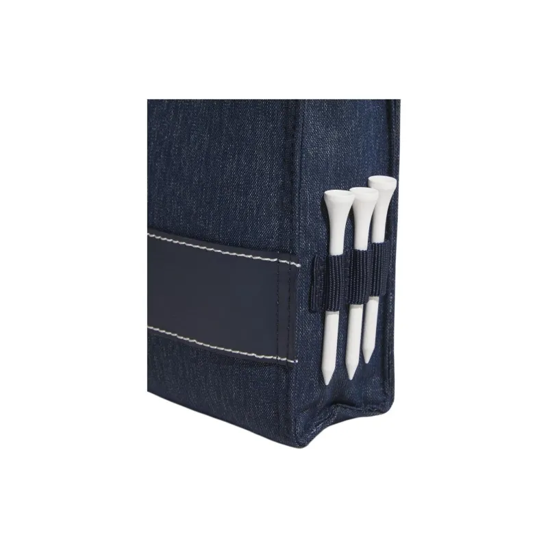 Adidas Fabric One Shoulder Handbags Small Size Unisex Blue-4