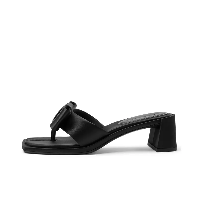 CHARLES&KEITH Composite Sole Flip Flops 5.5cm Women's-0