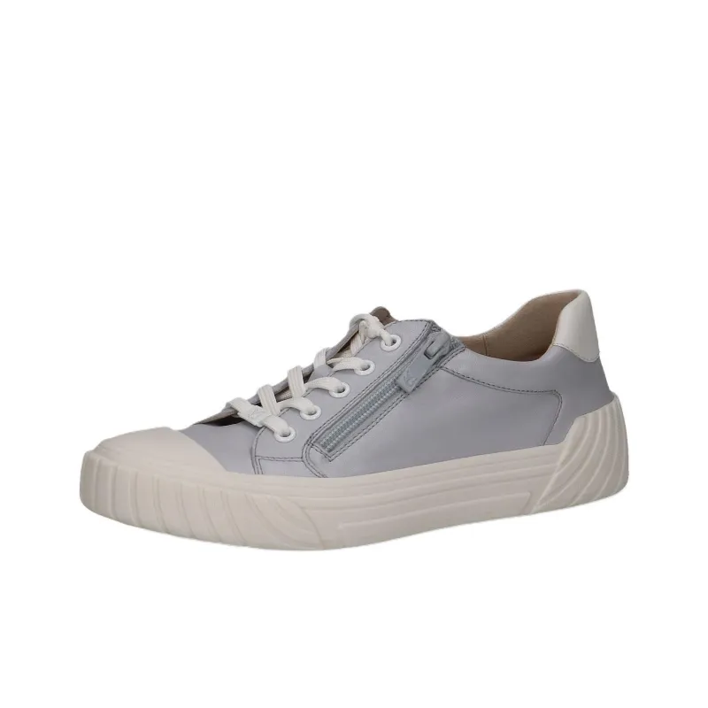 CAPRICE Anti-Slip Wear-Resistant Low-Top Skateboard Shoes Women's Blue-2