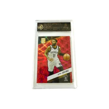 PANINI Kyrie Irving Mavericks Elite Red Laser Refringence Asian Red Star Card 8 Points Graded Cards 1 Pc
