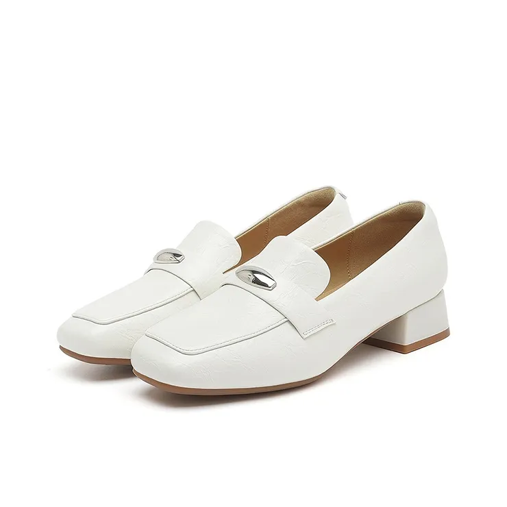 DAPHNE Loafers Women's Black/Beige-8