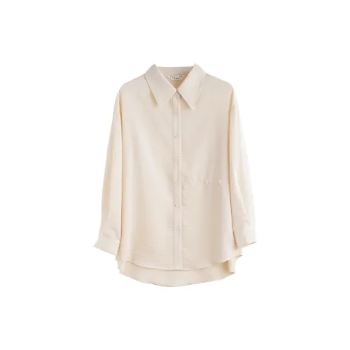 Tonlion Shirt Women's Light Yellow