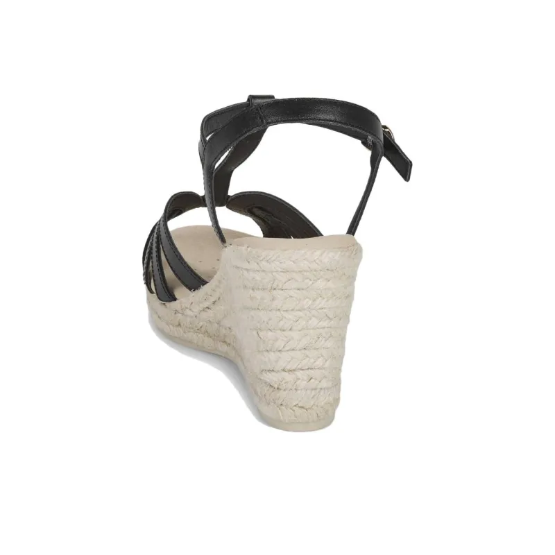 GEOX D GELSA Strap Sandals Women's Black-5