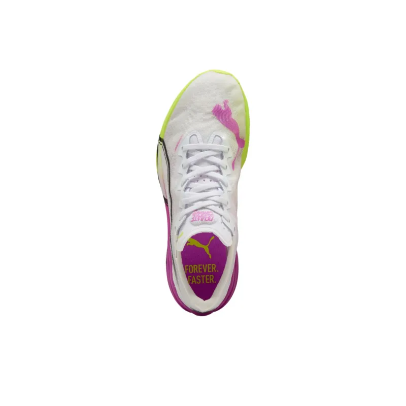 PUMA Deviate Nitro Elite 3 White Pure Magenta-3