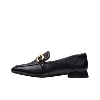 Clarks Ubree15 Lily Loafers 1.5cm Women's Black
