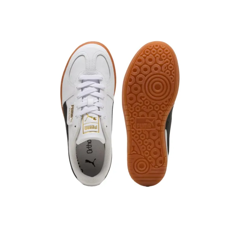 PUMA Palermo Slip Resistant Low Top Training Shoes Women's White-3