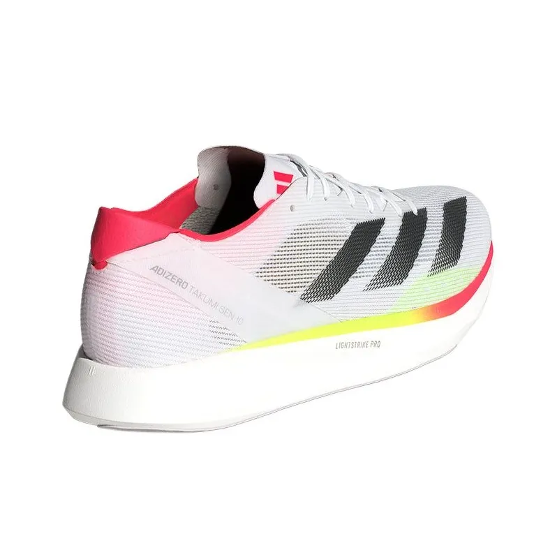 Adidas Adizero Takumi Sen 10 Footwear White Core Black Lucid Red-4