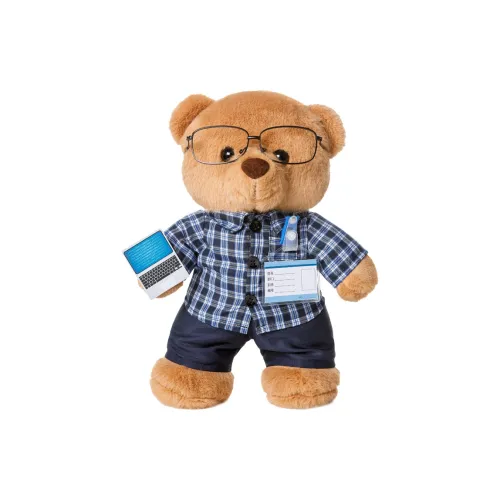 Shu Family 프로그래머 스탠딩 곰돌이 인형 플러시 돌 30cm 추천 신장