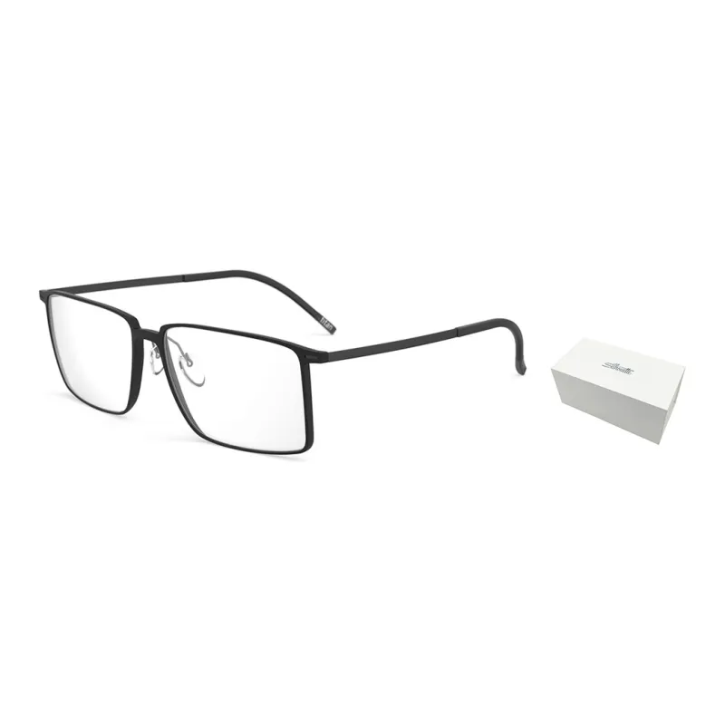SILHOUETTE Rectangular Prescription Eyeglasses Unisex-0