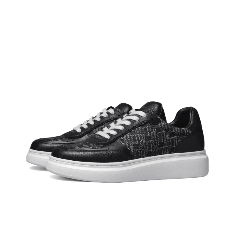 THOM WILLS Trendy Versatile Casual Sports Trainer Shoes Low Top Skateboard Shoes Men's-8