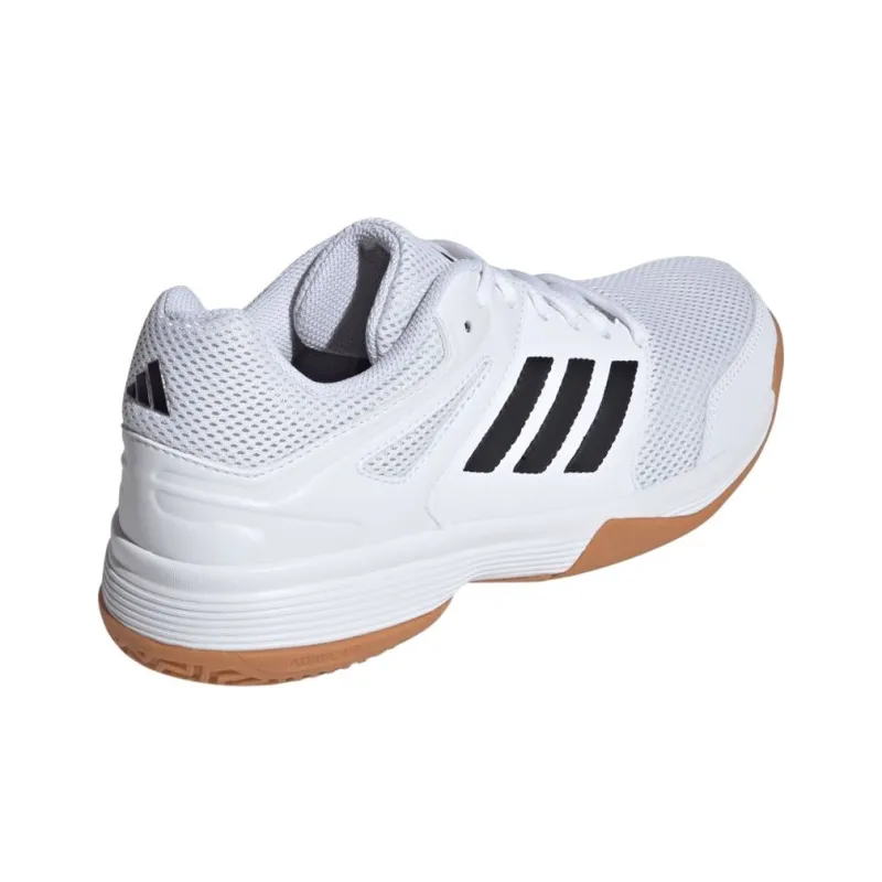 Adidas Speedcourt Anti Slip Wear Resistant Low Top Training Shoes Women's White Black-3