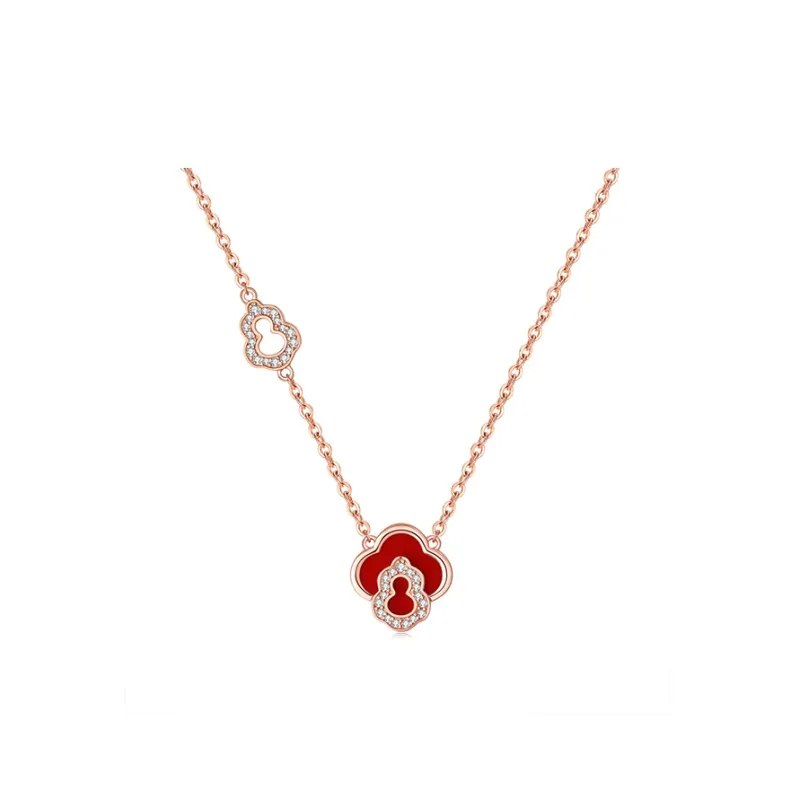 Supreme Love S925 Silver Necklaces Women's-0